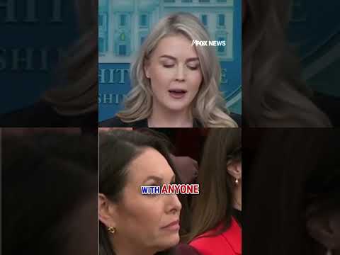 Read more about the article Leavitt: It speaks volumes that tomorrow we have a communist coming to the WH #whitehouse #shorts