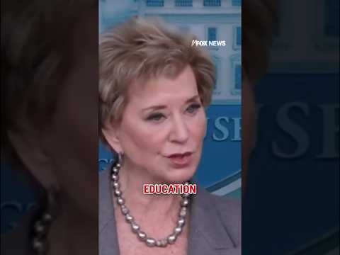 Read more about the article Education Sec Linda McMahon: A chorus of anti-Trump voices have come out of the woodwork #shorts