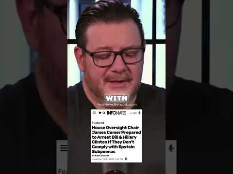 You are currently viewing Alex Jones Reports Trump About To ARREST CLINTONS For IGNORING Epstein Subpoenas