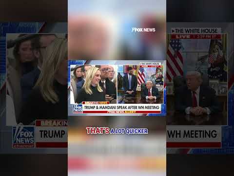 You are currently viewing WATCH: Mamdani asked, ‘Why did you fly here…aren’t trains greener?’ #shorts #foxnews #news #us