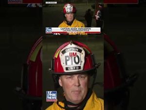 Read more about the article SEE IT: Shipping container fire SHUTS DOWN Port of Los Angeles #foxnews #news #shorts