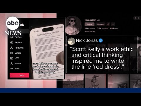 You are currently viewing How Scott Kelly’s resume at Jonas Brothers concert went viral on TikTok
