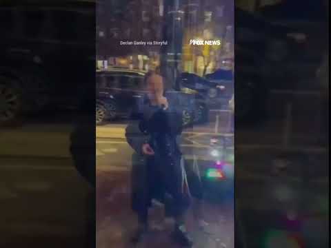 Read more about the article WATCH: Protesters CONFRONT Bessent with music, strobe lights #shorts #us #news #treasury #bessent