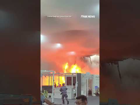 You are currently viewing WATCH: Fire breaks out at climate summit #foxnews #news #us #fox