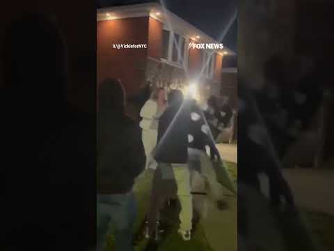 Read more about the article SEE IT: Violent mob takes over quiet NYC neighborhood #shorts #crime #us #nyc #foxnews #news