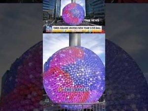 Read more about the article WATCH: New Times Square Ball revealed #shorts #foxnews #us #news