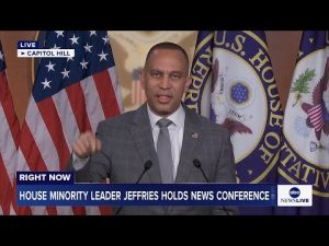 Read more about the article LIVE: House Minority Leader Jeffries holds news conference on day 35 of government shutdown