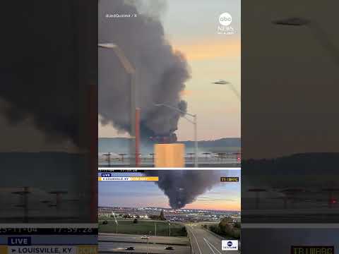 You are currently viewing UPS aircraft crashes after departing Louisville airport: Officials