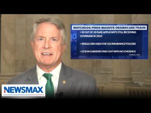 Read more about the article Federal watchdog finds massive Obamacare fraud | Rob Schmitt Tonight