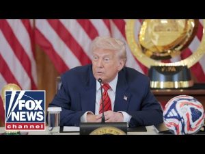 Read more about the article WATCH LIVE: Trump hosts FIFA World Cup drawing at Kennedy Center