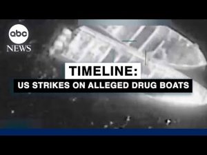 Read more about the article Timeline: US strikes on alleged drug boats