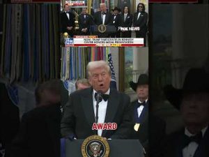 Read more about the article Trump presents Kennedy Center Honors medals to members of KISS #foxnews #news #us #fox