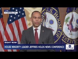 Read more about the article LIVE: House Minority Leader Jeffries holds news conference