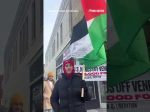 Read more about the article ‘HANDS OFF’: Protesters rally against Trump’s approach to Venezuela #shorts #foxnews