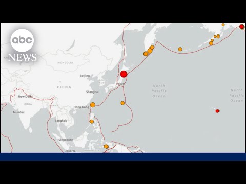 You are currently viewing Tsunami warning issued in Japan after 7.6 magnitude quake