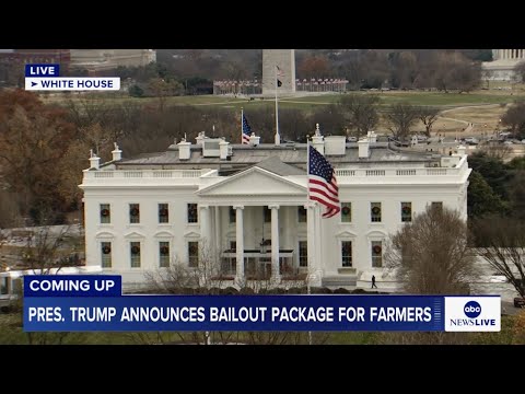You are currently viewing President Trump to announce $12 billion bailout plan for farmers, White House official says