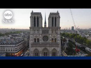 Read more about the article Rare look at Notre-Dame reconstruction one year after reopening