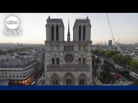 You are currently viewing Rare look at Notre-Dame reconstruction one year after reopening