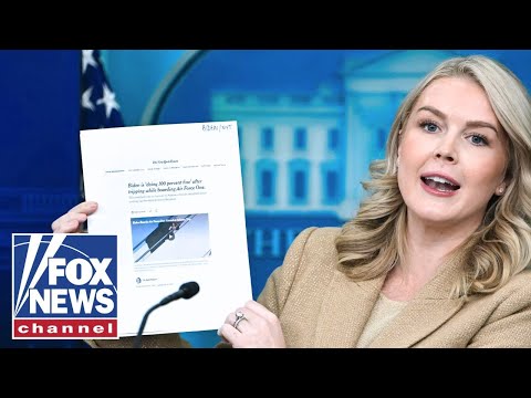 Read more about the article Leavitt SCOLDS New York Times reporter for ‘unequivocally false’ story