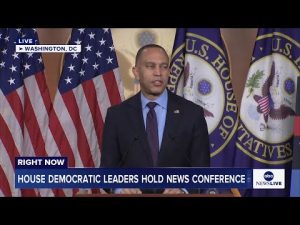 Read more about the article LIVE: House Democratic leaders hold news conference