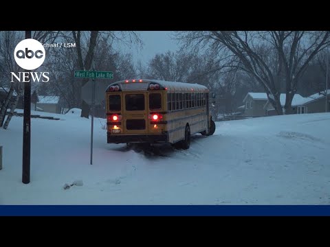 You are currently viewing Snow blast, dangerous cold on the move