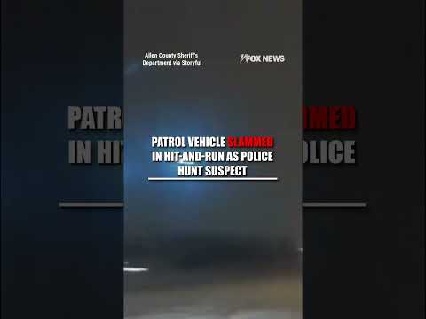 Read more about the article WATCH: Hit-and-run driver speeds off after hitting officer’s patrol car #police #shorts #hitandrun