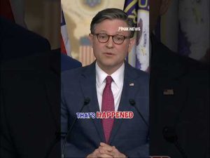 Read more about the article Speaker Johnson: I want her to have the largest, loudest microphone #shorts #congress #politics #fox