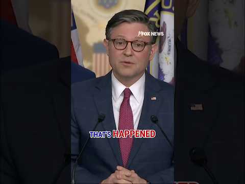 You are currently viewing Speaker Johnson: I want her to have the largest, loudest microphone #shorts #congress #politics #fox