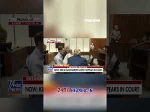 Read more about the article BREAKING: Smiling accused Charlie Kirk killer appears in court #shorts #usa #news #new #breaking