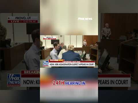 You are currently viewing BREAKING: Smiling accused Charlie Kirk killer appears in court #shorts #usa #news #new #breaking