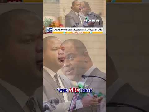 You are currently viewing ‘WAKE UP CALL’: Dallas mayor says Republicans have work to do #foxnews #news #us #fox