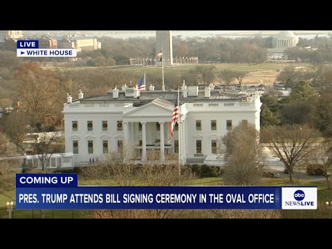 You are currently viewing WATCH LIVE: President Trump attends a bill signing ceremony in the Oval Office.
