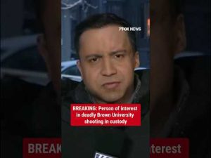 Read more about the article BREAKING: Person of interest in deadly Brown University shooting in custody #shorts #breakingnews