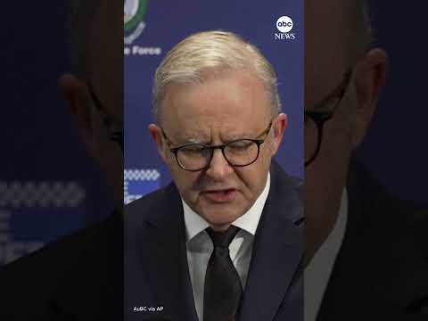 You are currently viewing Australian PM on Bondi Beach shooting: ‘An act of pure evil’