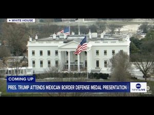 Read more about the article President Trump attends Mexican Border Defense Medal presentation: LIVE