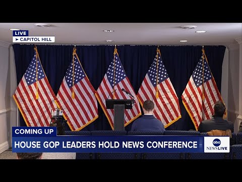 Read more about the article COMING UP: House GOP leaders hold news conference