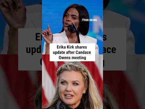 You are currently viewing Erika Kirk shares update after Candace Owens meeting #shorts #candaceowens #erikakirk #charliekirk