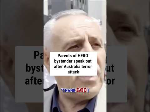 You are currently viewing Parents of HERO bystander speak out after Australia terror attack #shorts #au #bondibeach #world
