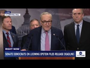 Read more about the article LIVE: Senate Democrats hold news conference on looming Epstein files release deadline