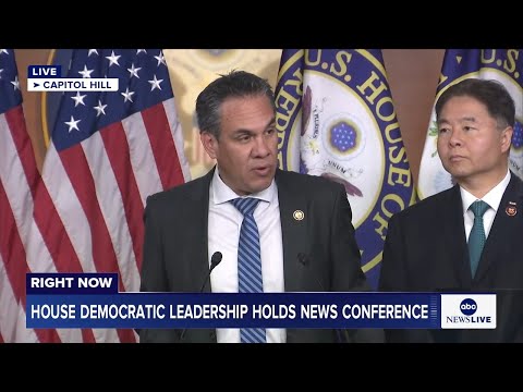 Read more about the article LIVE: House Democratic leadership holds news conference