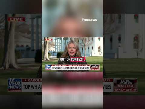 You are currently viewing ‘DISENGENIOUS’: Leavitt pushes back on Vanity Fair article #shorts #foxnews #news #us