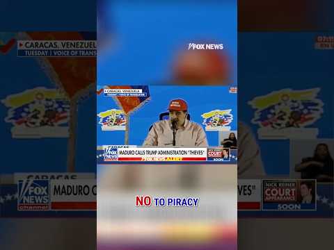 You are currently viewing Maduro RESPONDS to Trump blockade of oil tankers around Venezuela #foxnews #news #shorts