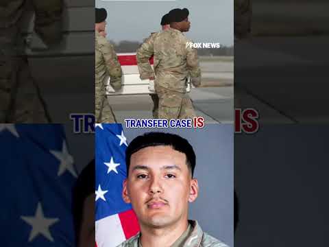You are currently viewing Trump participates in the dignified transfer of Iowa National Guard member #trump #shorts #soldier