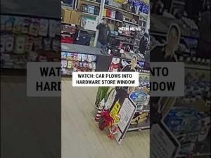 Read more about the article NEAR MISS: Vehicle crashes through the front of a hardware store #car #shorts #crash #carcrash