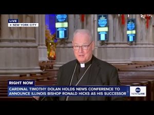 Read more about the article LIVE: Cardinal Timothy Dolan holds news conference to announce his successor