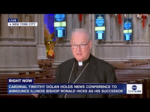 Read more about the article LIVE: Cardinal Timothy Dolan holds news conference to announce his successor