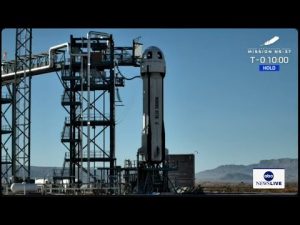 Read more about the article LIVE: Blue Origin launches New Shepard rocket from Texas