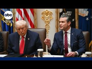 Read more about the article Pres. Trump and Sec. Pete Hegseth defend strikes against alleged drug boats