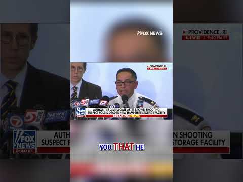 Read more about the article BREAKING: Police reveal name of Brown shooting suspect #shorts #foxnews #news #us