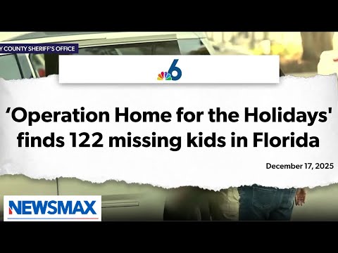 Read more about the article Florida authorities locate more than 100 missing children | Jason Mattera reports